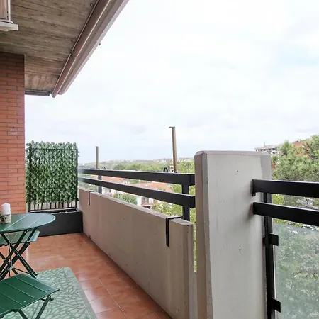 Lägenhet Eur Torrino Apartment, Vicino La Stazione Metro Tor Di Valle Rom
